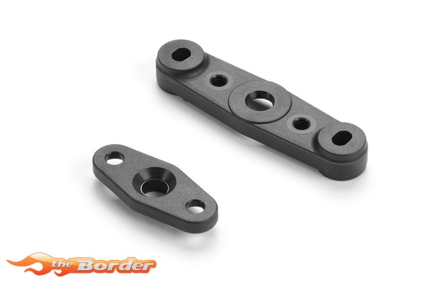 XRAY Composite Lower & Upper Pivot Brace Low Roll Center Graphite 373094-G