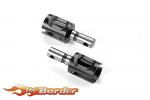 XRAY F/R Diff Outdrive Adapter - V2 - Hudy Spring Steel (2) 355065