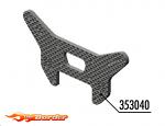XRAY GT Graphite Rear Shock Tower - CNC Machined 3.5mm 353040