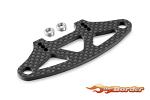 XRAY Graphite Bumper Upper Holder For Adjustable Body Mounts 2.5Mm 301210