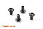 XRAY Hex Screw SH M4x7 With Hex In Bottom (4) 902407
