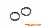 XRAY RX8 Alu 2-Speed Shaft Shim - Black (2) 345592-K