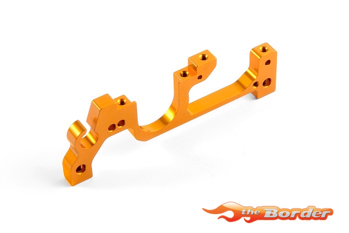 XRAY RX8 Alu Lower Bulkhead Front - Swiss 7075 T6 - Left 342024 - Afbeelding 3