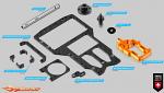 XRAY RX8E Conversion Set 340902