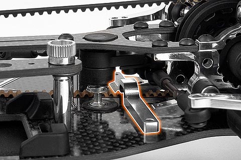 XRAY T2'008 Alu Chassis Brace 302054