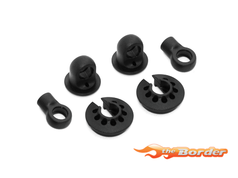 XRAY Ulp Composite Shock Parts With 2 Holes 308335 - Afbeelding 3