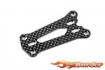 XRAY X1'17 Arm Mount Plate - 2.5mm Graphite 371064