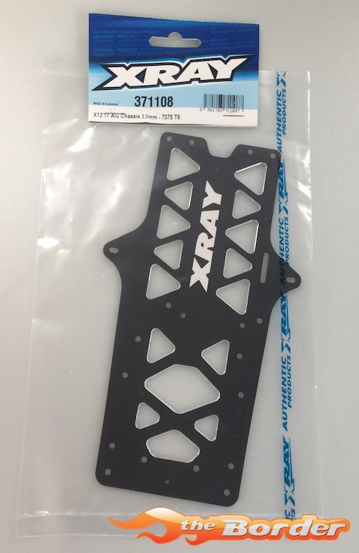 XRAY X12’17 Alum. Chassis 2.0mm 371108