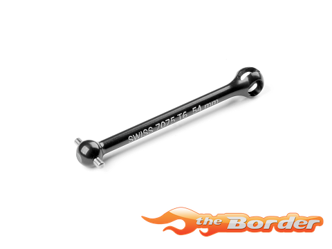 XRAY X4 Alu Drive Shaft 54Mm - Swiss 7075 T6 - Hard Coated 305370 - Afbeelding 2