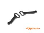 XRAY X4 Alu Front Steering Plate - Swiss 7075 T6 (2) 302392