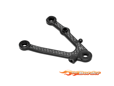 XRAY X4 Cff Carbon-Fiber Fusion Rear Lower Arm - Hard - Right 303180-H - Afbeelding 3
