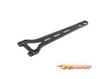 XRAY X4 Graphite Upper Deck - Split Rear - 2.0Mm 301073