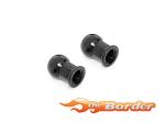 XRAY X4 Upper Arm Ball Universal 4.9Mm - Hudy Spring Steel (2) 303232