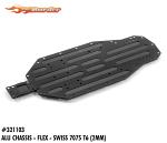 XRAY XB2 2017 Alu Chassis - Flex - Swiss 7075 T6 (2mm) 321103