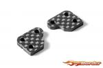 XRAY XB2 Graphite Extension for Steering Block (2) - 1 Slot 322291