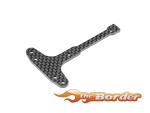 XRAY XB4'22 Graphite Chassis T-Brace - Front - 2.2mm 361289