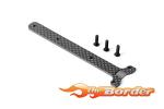 XRAY XB4 Graphite Chassis Brace Deck - Rear 2mm 361190