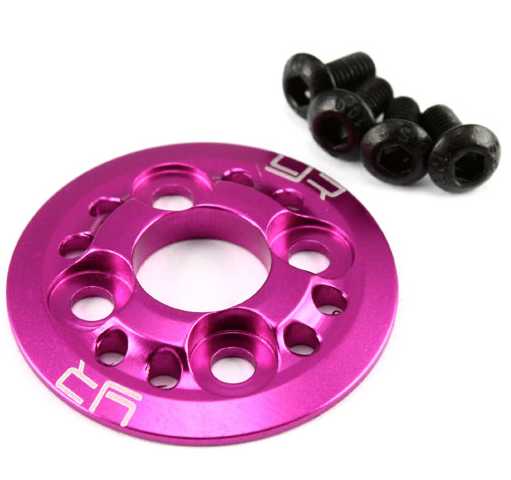 Yeah Racing Spur Gear Plate Alum. Dark Pink For Drift YA-0304PK