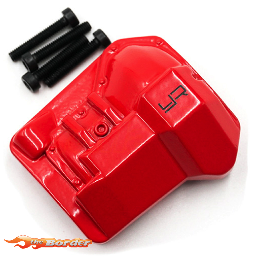 Yeah Racing Alloy Diff Cover For Traxxas TRX-4 Red trx4-047rd