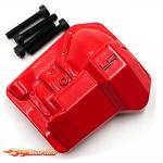 Yeah Racing Alloy Diff Cover For Traxxas TRX-4 Red TRX4-047RD