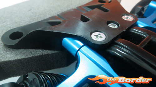 Yeah Racing Alu Lower Suspension Mount for TT-02 TT02-011BU