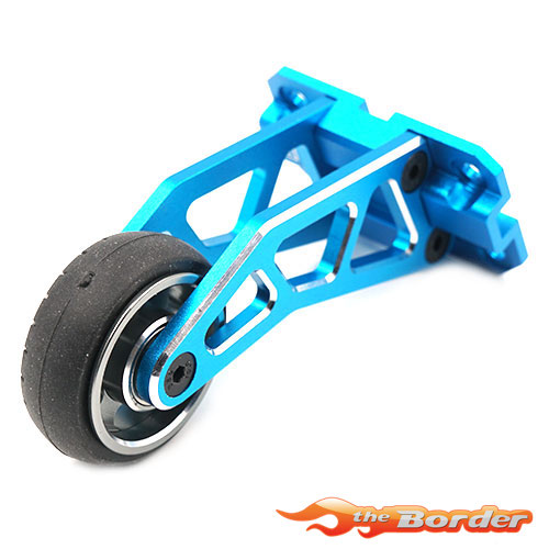 Yeah Racing Alu Wheelie Bar for WR02 GF01 - Blue TAWR-010BU