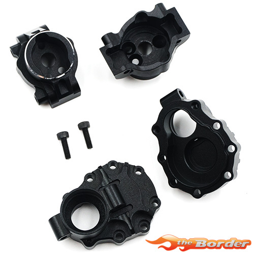 Yeah Racing Aluminium Rear C-Hubs For Traxxas TRX-4 TRX4-003BK - Afbeelding 4