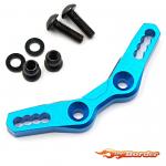 Yeah Racing Mozzo Posteriore In Alluminio Blu 3&deg; &ndash; TAMC-031BU Per Tamiya M07