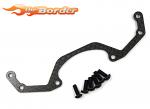 Yeah Racing Front Carbon Chassis Stiffening Set For Tamiya TC-01 TATC-002