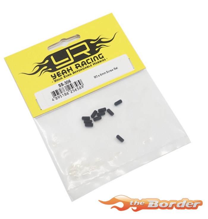Yeah Racing M3x6 Set Screw (Grub Screw) SS-306