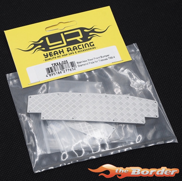 Yeah Racing Metal Front Bumper Plate For Traxxas TRX-4 TRX4-025