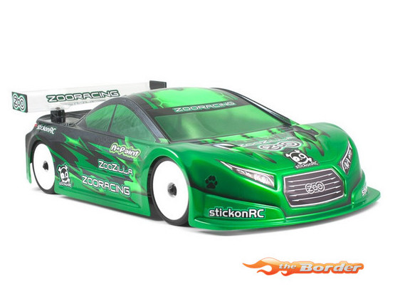 ZooRacing ZooZilla Touring Car Body 1/10 Regular ZR-0001-07 - Afbeelding 8