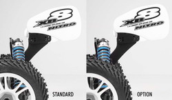 XRAY COMPOSITE ADJ. SHIM FOR REAR WING PLATE (2) 353530 - Afbeelding 2