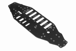 XRAY T2 Chassis 3.5mm Graphite - Extra-Thick - Foam-Spec 301123 - Afbeelding 2