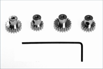 Kyosho AWD Aluminum Pinion Gear Set (4) mdw021