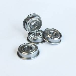 BRP Ball Bearing 4x8x3 Shield Flanged (2) BRP483 - Afbeelding 2