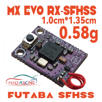 MXO Racing Futaba Receiver for Kyosho Mini-Z MR-030EVO SFHSS 