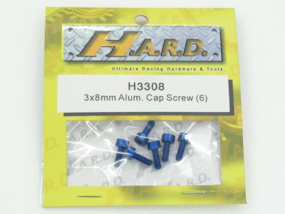HARD 3x18mm Alloy Cap Screw (6) h3318