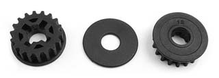 XRAY Fixed Pulley 18T (2) 305571