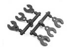 XRAY XB8 CASTER CLIPS (2) 352380