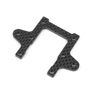 XRAY T2 REAR UPPER DECK 2.5MM GRAPHITE - CNC MACHINED 303042