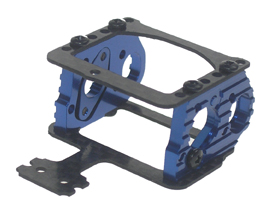 3Racing Alum. Motor Mount W/ Graphite plate For MM and Chassis KZ-01/BU/WO