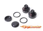 Schumacher Vented Shock Caps Big Bore (2) U4209