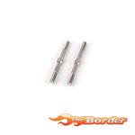 Schumacher Titanium Turnbuckle - 45mm - Silver (2) U7317