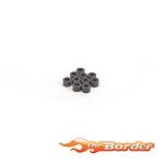 Schumacher M3 Alloy Washer Black 4.0 mm (10) U8089