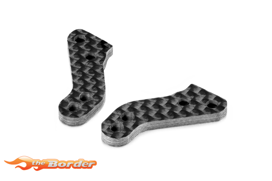 XRAY T4'20 Graphite Extension Plates (2) 302206 - Afbeelding 3