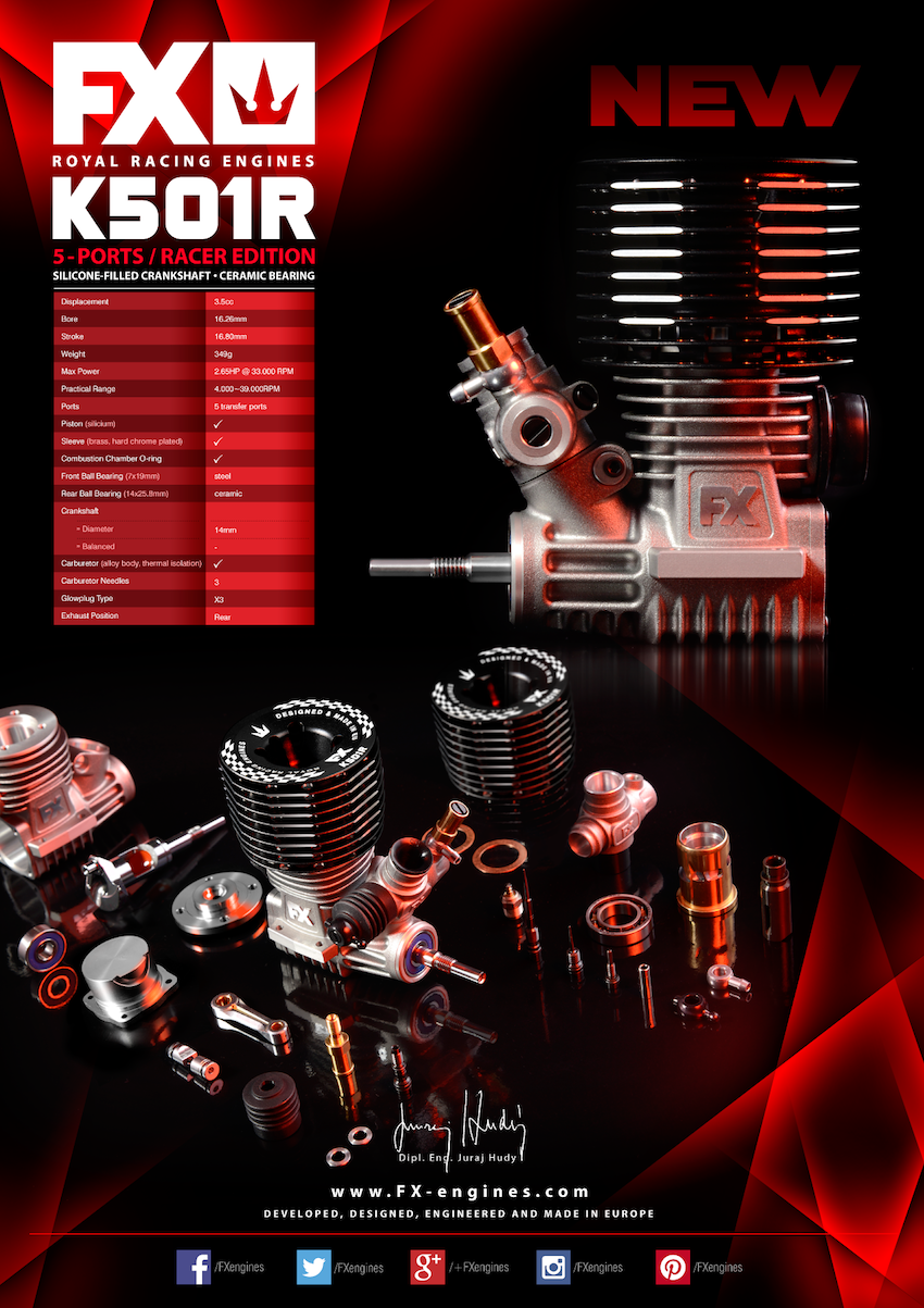 FX K501R 5 Ports Racerr Edition F650302