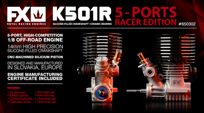FX K501R 5 Ports Racerr Edition F650302