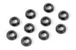 XRAY Alu Conical Shim 3X6X2.0mm - Black (10) X362280-K