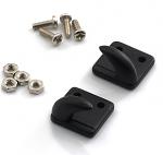 Yeah Racing 1/10 RC Rock Crawler Accessories Bolt-on Hooks YA-0379BK